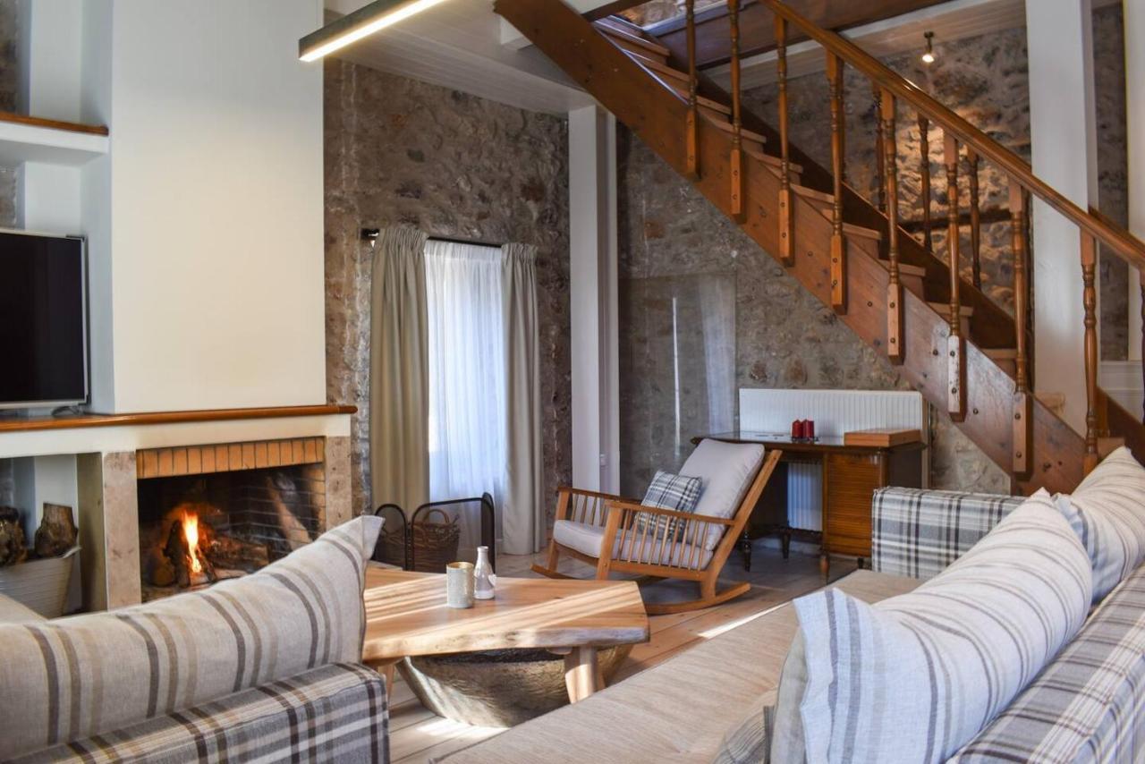 Secluded Mountain Refuge - Theonimfi Paradise Gem Dimitsana Buitenkant foto
